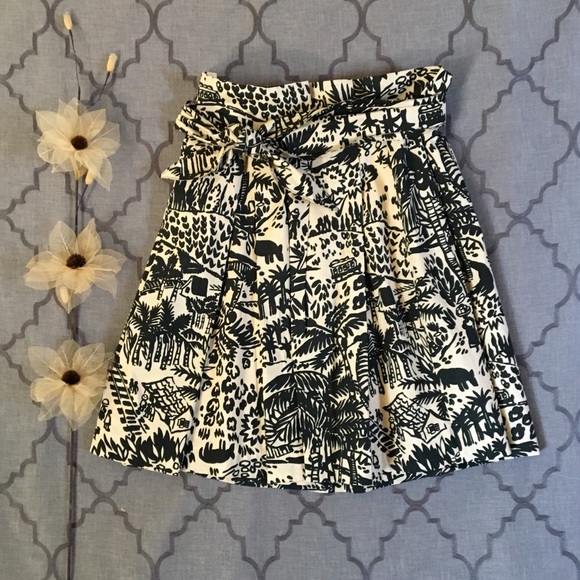 Rare! NEW sz 6 8 Anthropologie Sugarplum Brocade Skirt By Moulinette Soeurs